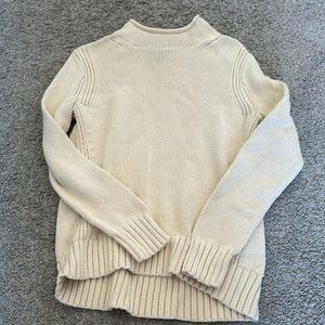Unisex J Crew turtle neck heavy sweater
